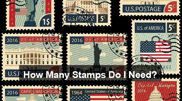 How Many Stamps Do I Need for A Letter