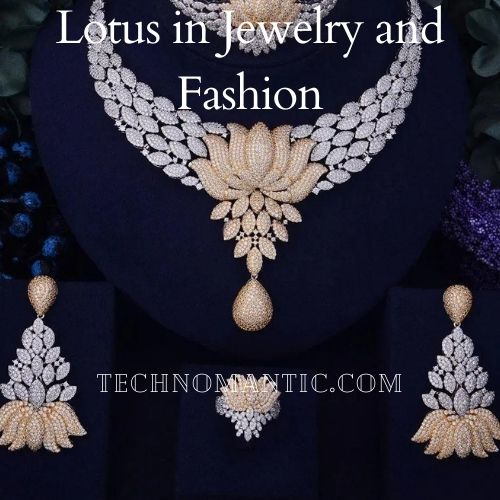 Lotus in jewelry and fashion