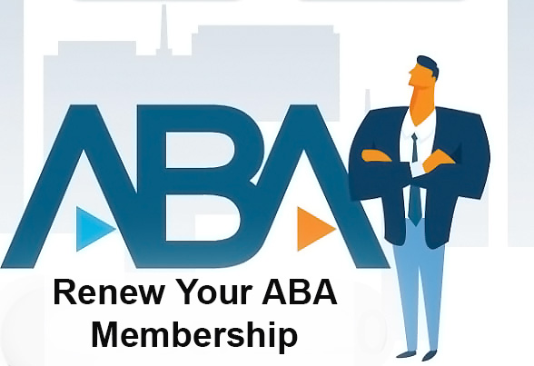 Renew your ABA Membership