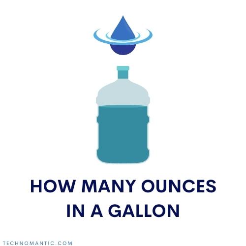 How Many Ounces in a Gallon of Water