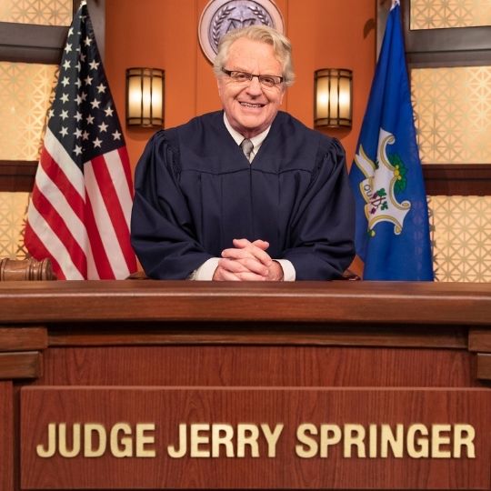 is jerry springer a real judge