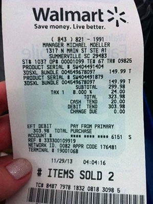 What is the Walmart Receipt Lookup Process