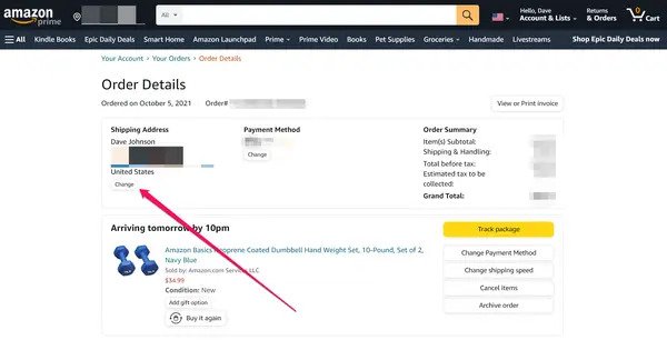 How to Change Residential Address on Amazon for Digital Purchase Content