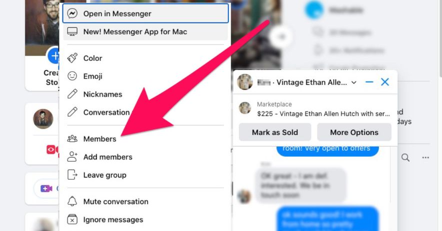 How to See Facebook Marketplace messages
