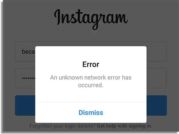 Instagram is Down
