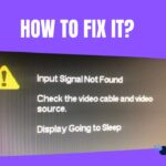 Input Signal not Found HP Monitor