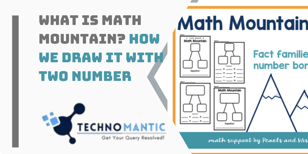 What is Math Mountain? How We Draw It With Two Number