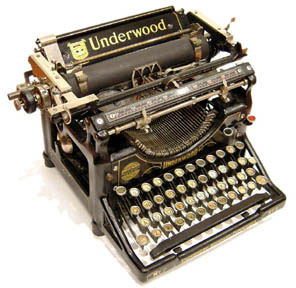 underwood typewriter value