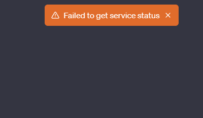 failed to get service status chatgpt