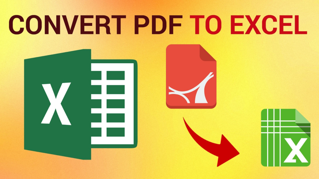 convert pdf to excel spreadsheet free