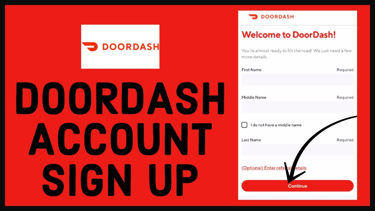 how to sign up to be a doordash driver