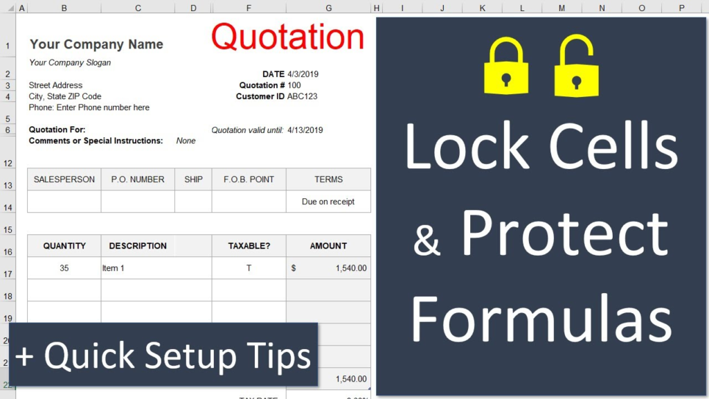 how to lock cells in excel when scrolling