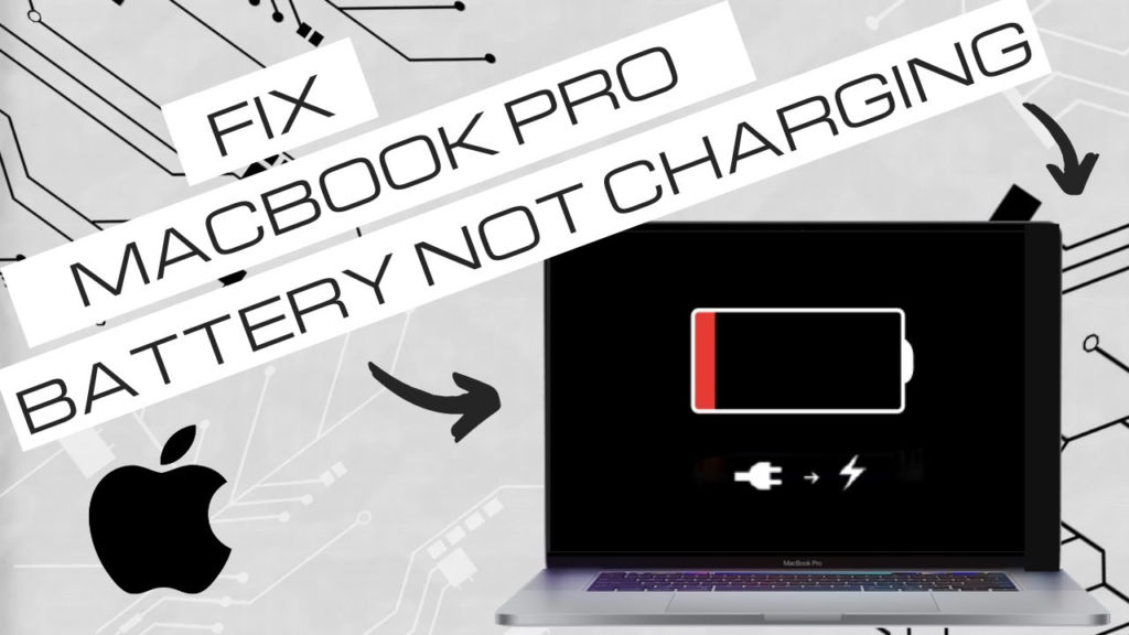 battery is not charging macbook pro