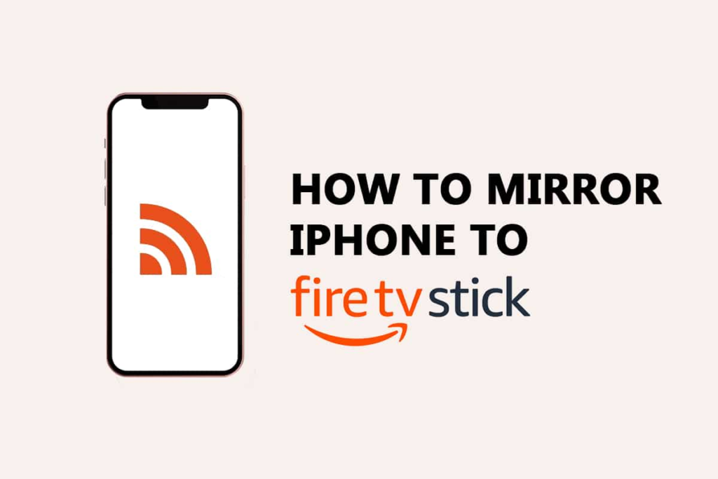 how to cast to firestick from iphone