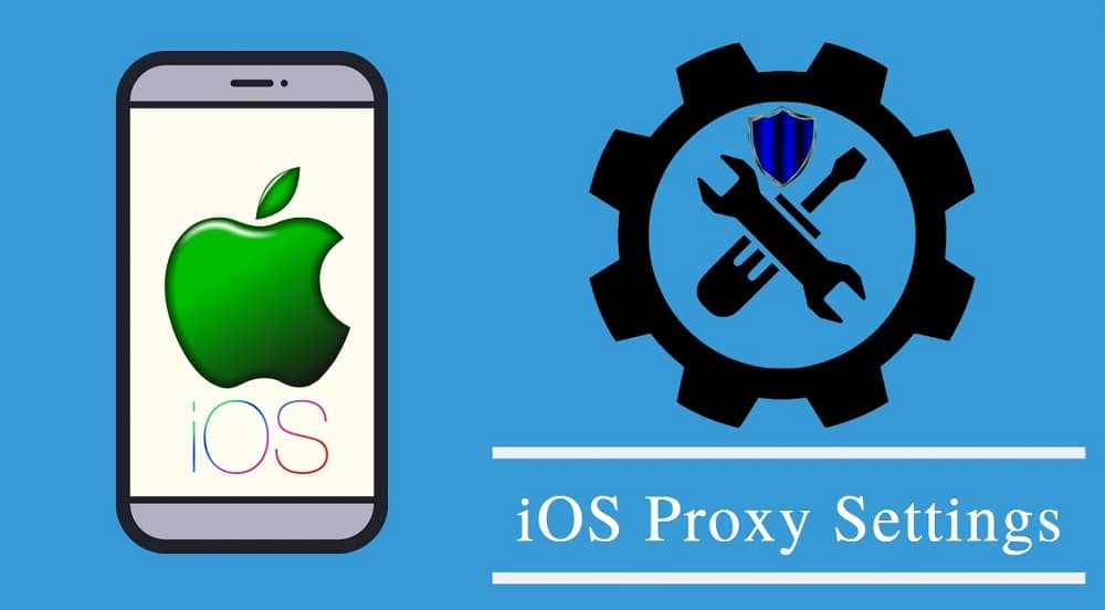 what is configure proxy on iphone