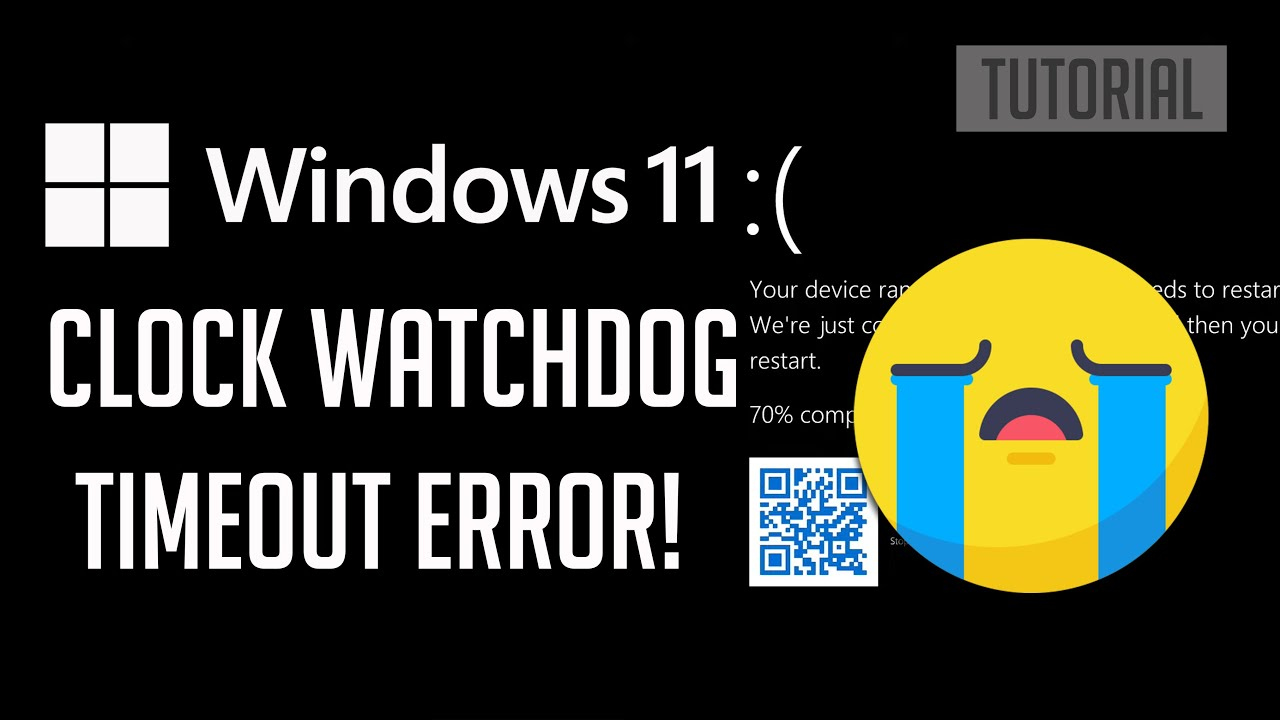 clock watchdog timeout windows 11