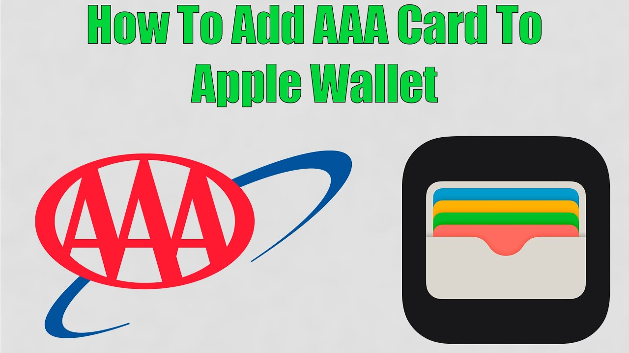 add aaa card to apple wallet