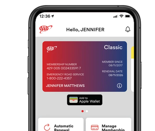 add aaa card to apple wallet