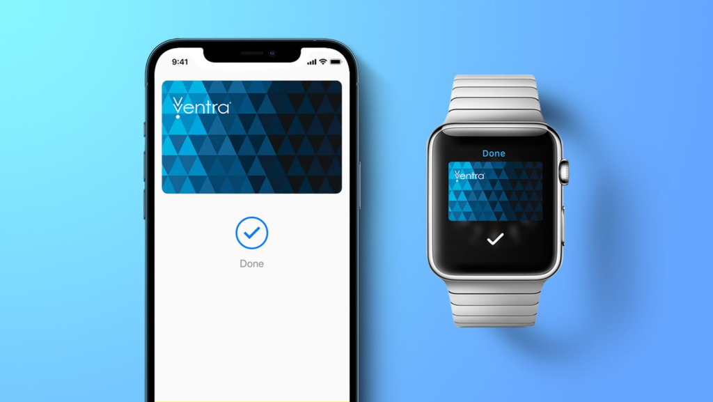 how to add ventra card to apple wallet