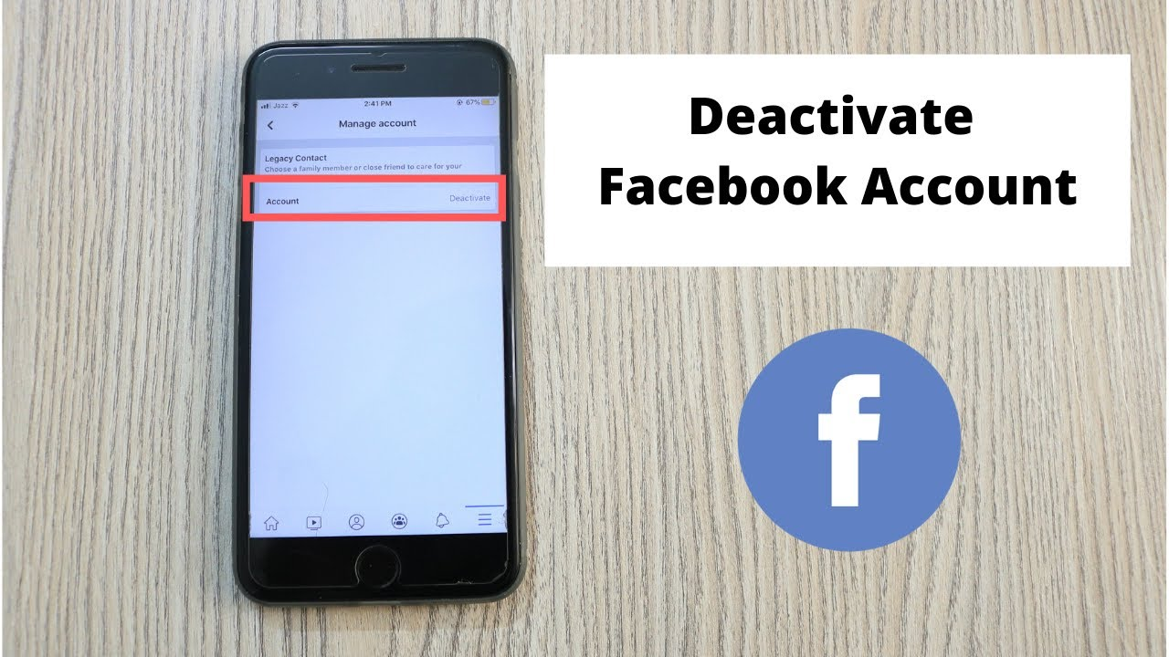 how to deactivate facebook on iphone 2023