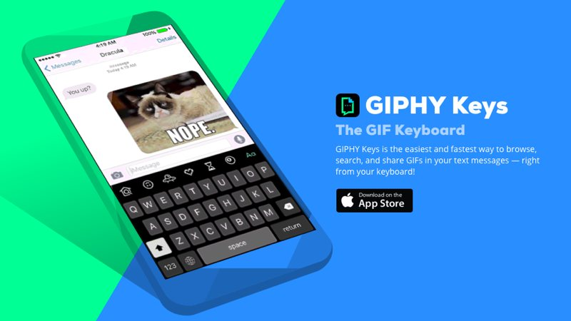 giphy keyboard ios