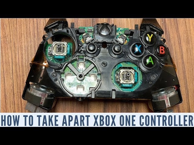 how to take an xbox one controller apart