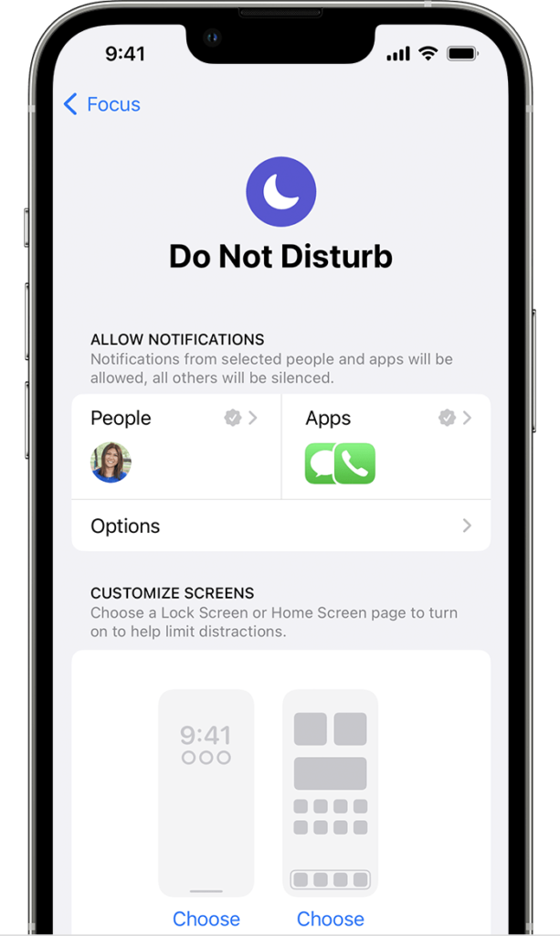 how to turn off do not disturb on iphone 14