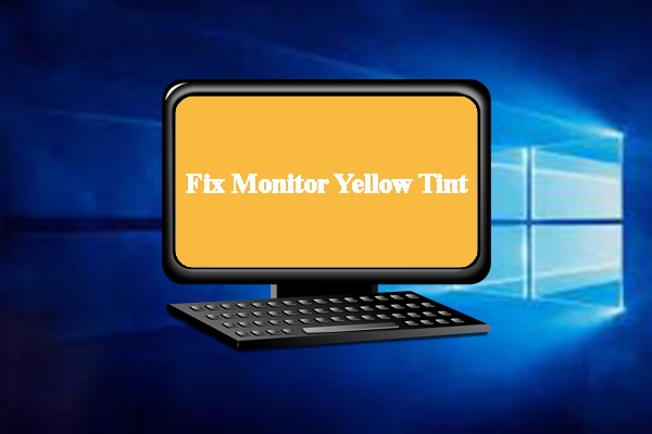 laptop screen yellow spot