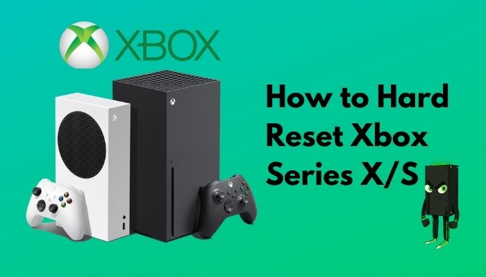 how to hard reset xbox series x