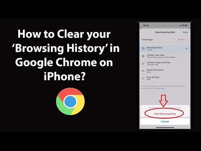 how to clear browser history on iphone