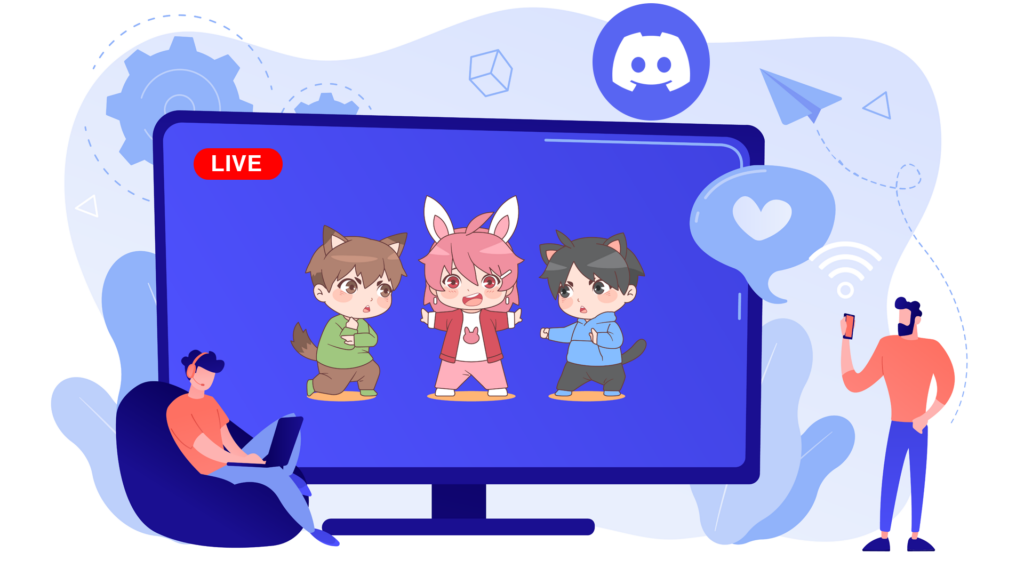 how to stream crunchyroll on discord