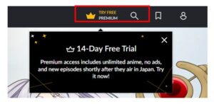 free crunchyroll premium option