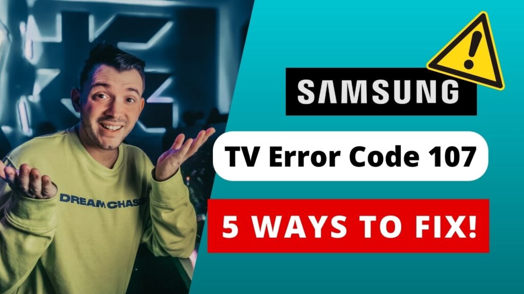 Samsung TV Error Code 107
